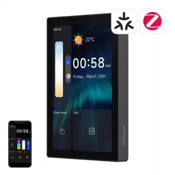 SONOFF NSPanel Pro 120 išmanusis valdymo skydelis Matter WiFi/Bluetooth/ZigBee (juodas)