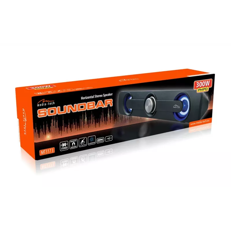 Media-tech MT3173 Blue garso juosta