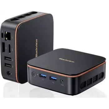 Blackview MP20 16 GB SSD 512 GB Win 11 Pro - Mini PC, juodas