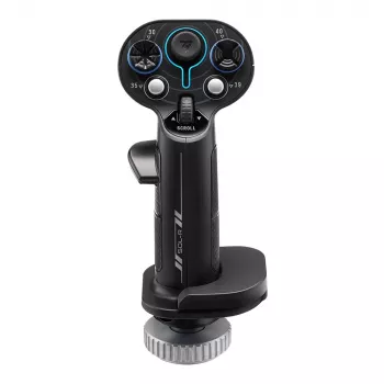Pridedama rankena Flightstick Thrustmaster Sol-R 3 AVA, juoda, USB Type-C, analoginė/digitalinė, PC, 75×115×200 mm