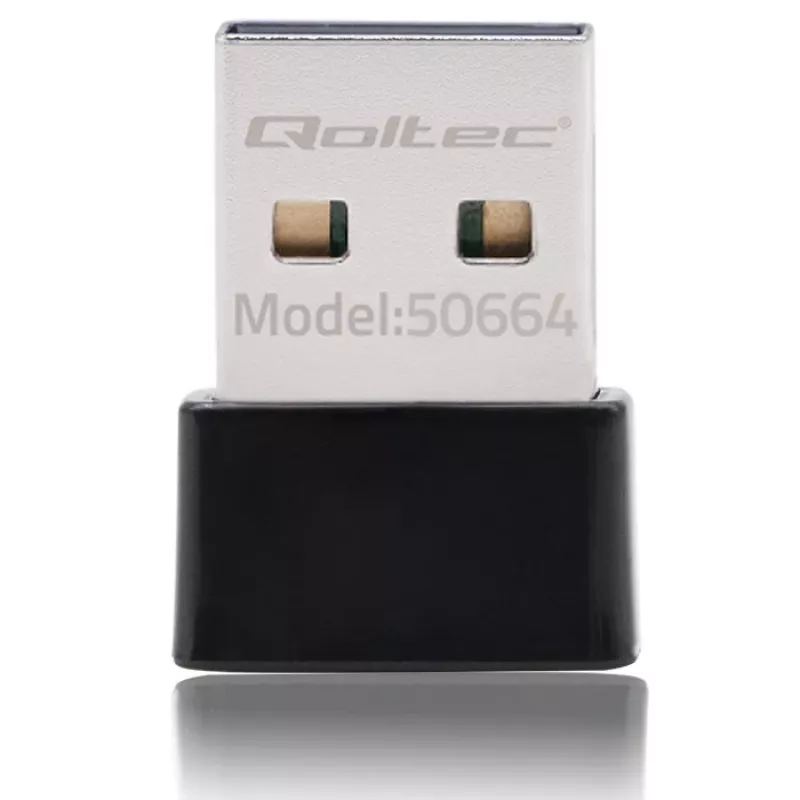 QOLTEC itin greitas belaidis mini USB adapteris Wi-Fi