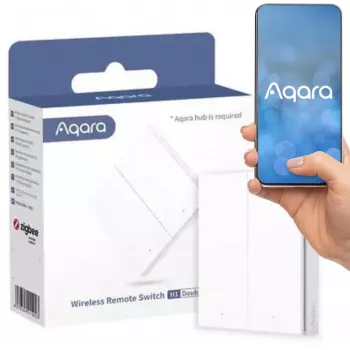 Aqara WRS-R02 šviesos jungiklis Baltas