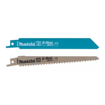 Makita DJR187Z akumuliatorinis kardinis pjūklas, 18 V Li-Ion, 32 mm eigos ilgis, 2 300–3 000 eigų/min, be akumuliatoriaus, juodai mėlynas