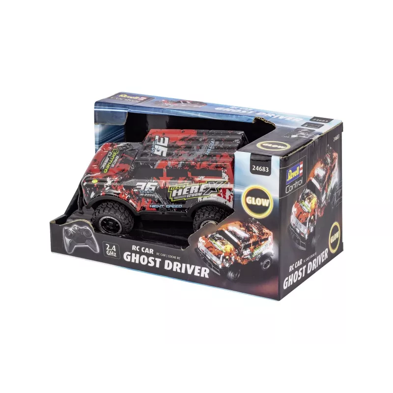 REVELL RC automobilis Ghost Driver raudonas 24683