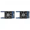 Aušinimo ventiliatorius HPE P48820-B21 2 ventiliatoriai Juoda Mėlyna 207x280x102mm