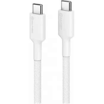 ALOGIC Elements Pro USB-C laidas – USB-C (vyriškas) į USB-C (vyriškas) – USB 2.0 – 5 A – 2 m – Baltas (ELPCC202-WH)