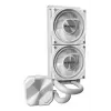 Montech HyperFlow Silent 240 procesoriaus skysčinis aušintuvas 240 mm radiatorius 2×120 mm ventiliatoriai baltas