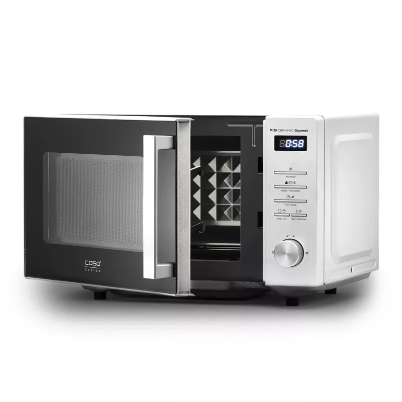 Mikrobangų krosnelė Caso Ceramic Gourmet M 20 — 700 W, 20 L, keraminė vidaus danga