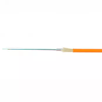 Optiminis mikro kabelis FIBERHOME 2,5 mm 4FO G.657A1 PE oranžinis ant 4 km būgno