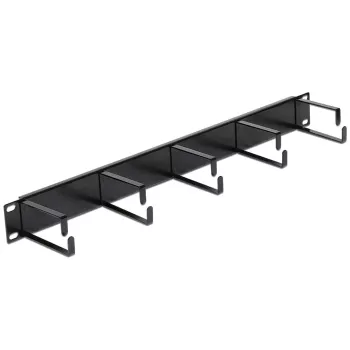 DeLOCK 42496 1U kabelių valdymo skydelis 19 inch