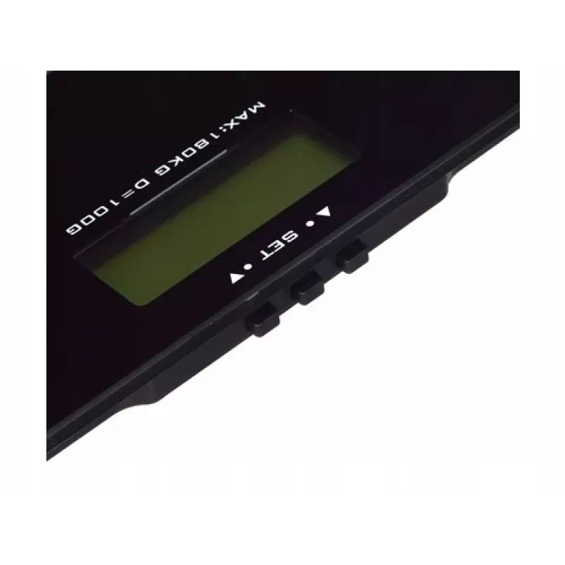 Asmeninės kūno svorio svarstyklės Esperanza EBS018K – elektroninės, 180 kg, juodos