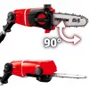 Vielinis genėjimo pjūklas Einhell GE-HH18/45Li T, juodas/raudonas