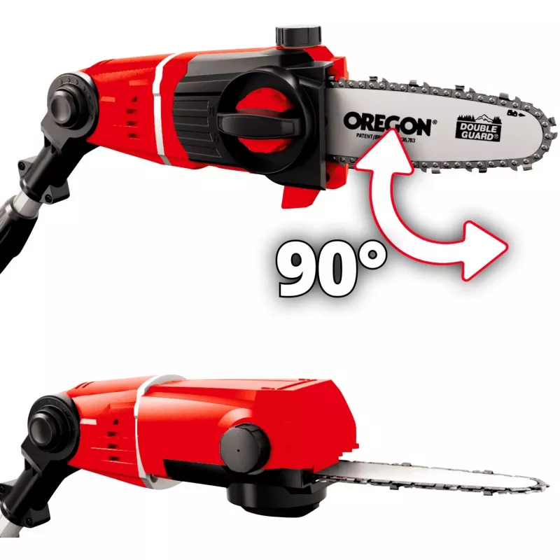 Vielinis genėjimo pjūklas Einhell GE-HH18/45Li T, juodas/raudonas