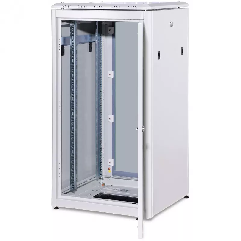 DIGITUS Professional Unique DN-19 22U-6/6-1 - tinklo spinta - šviesiai pilka, RAL 7035 - 22U - 48,3 cm (19 inch)