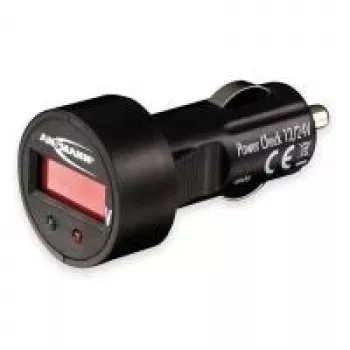 Ansmann PowerCheck 12/24V, akumuliatoriaus įtampos testeris transporto priemonėms 12V/24V (1900-0019)