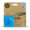 Originali HP 938e EvoMore Cyan kasetė – standartinė talpa, vienetinis paketas, ~1650 puslapių