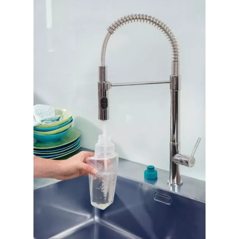 Leifheit Easy Spray XL šluota su mikropluoštu Dry&wet Green, White
