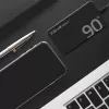 Qoltec 90W GaN Super Fast SLIM Wall Charger | XP | 5-20V | 4.5A | USB-C 3.1 | Nešiojamam kompiuteriui | MacBook | Išmaniajam telefonui | + laidas