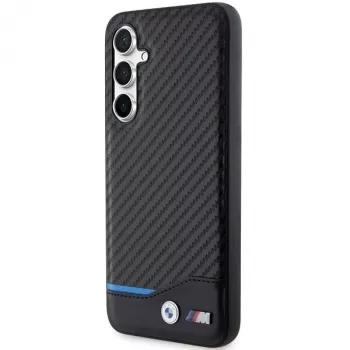 BMW | BMHCS23FE22NBCK | Samsung Galaxy S23 FE odinis anglies pluošto dangtelis, juodas