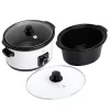 Lėtai verdantis puodas Adler AD 6413r, 5,8 L, baltas