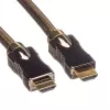 Roline Patch-Cable RJ-45 (M) – RJ-45 (M) 30 m STP CAT 5e šviesiai pilka