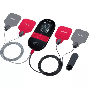 Beurer EM 59 Heat TENS/EMS elektrostimuliatorius – 64 programos, įkraunama baterija