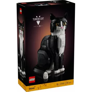 LEGO rinkinys Ideas 21349 Smokingo katė – kolekcinis plytų modelis, eksponavimo figūrėlė