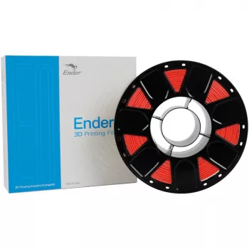 Ender PLA Filament Red, 3D spausdinimo gija (Raudona, 1 kg, 1,75 mm, ritėje)