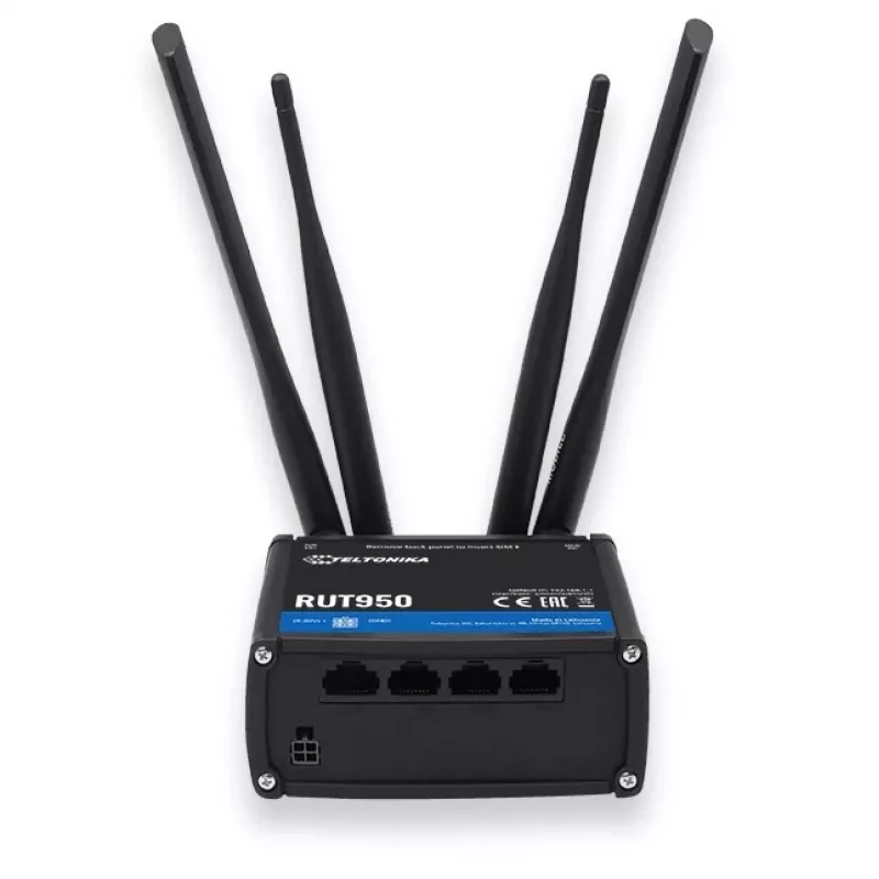 Pramoninis LTE maršrutizatorius Teltonika RUT950 su Wi-Fi 4 802.11n
