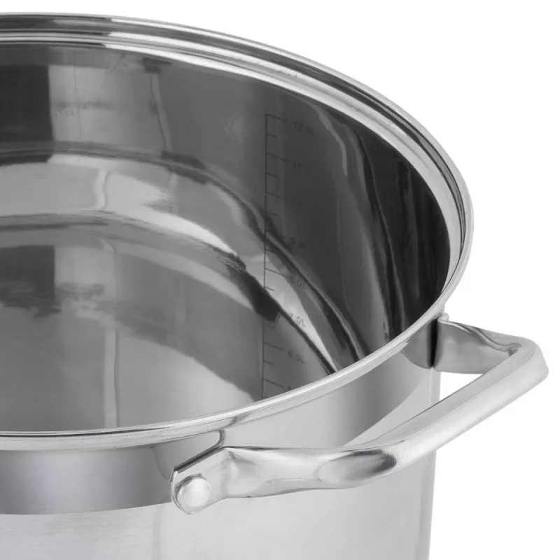 Resto Kitchenware Libra apvalus nerūdijančio plieno puodas 13 L, 22 cm