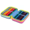 Triple decker pencil case su įranga CoolPack Jumper 3 IN THE GARDEN
