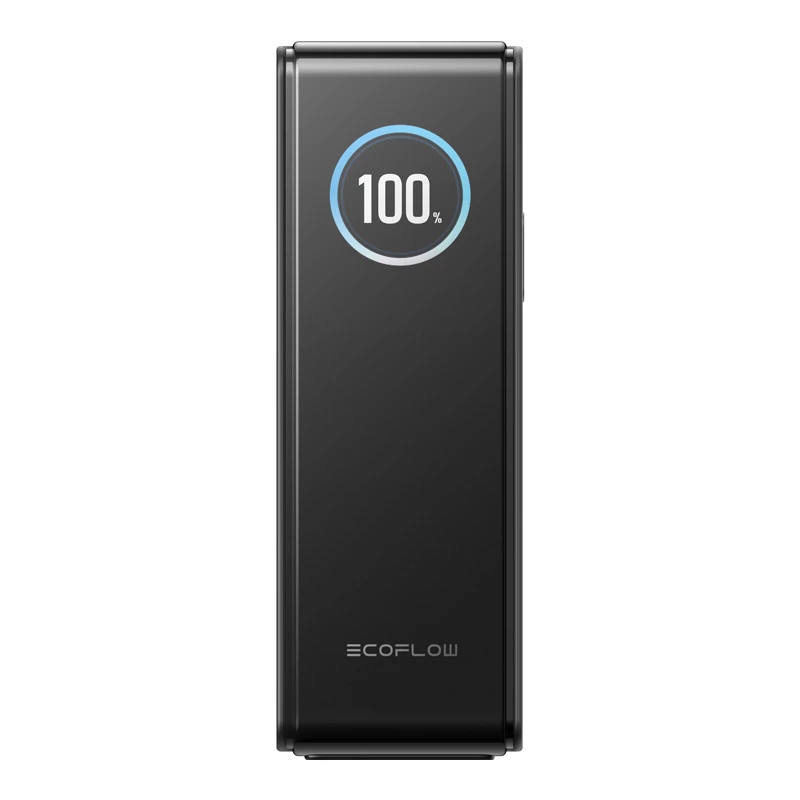 Powerbankas EcoFlow RAPID EF-RAPID25K140W-B-EU 25000 mAh, 3 prievadai (2×USB-C, 1×USB-A), Juoda