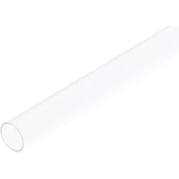 Alphacool HardTube 12/10mm akrilinis (PMMA) skaidrus 60cm, vamzdelis permatomas, 4 vnt. rinkinys