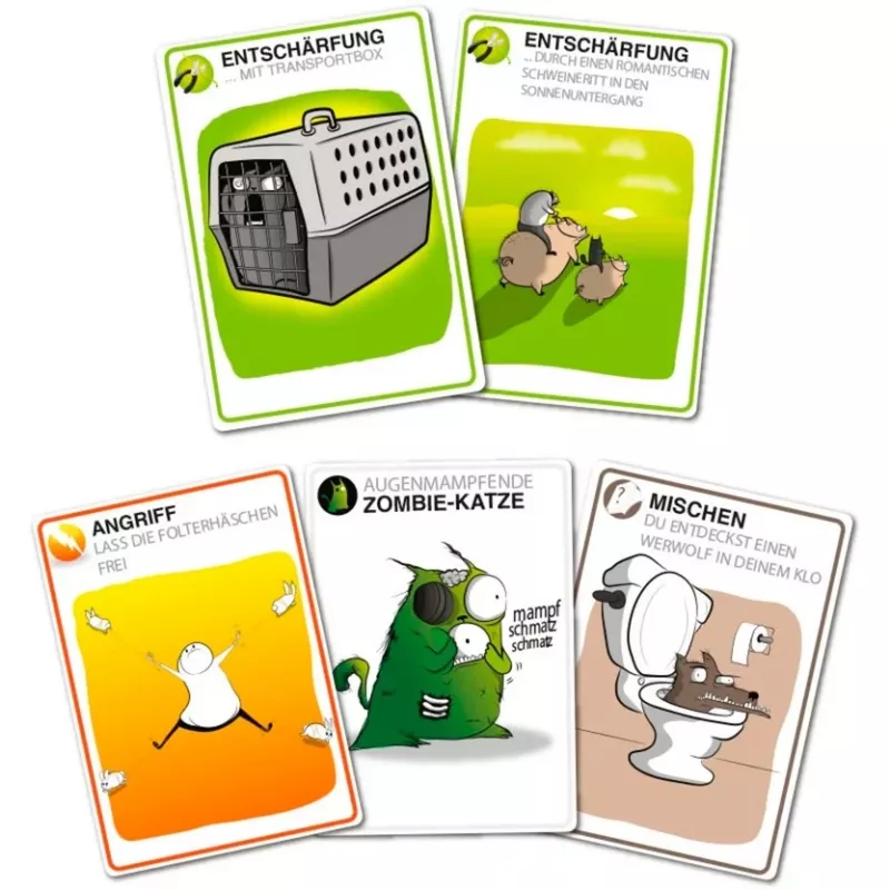 Exploding Kittens – NSFW versija, kortų žaidimas