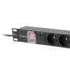 LANBERG PDU-07E-0200-BK 1U 16A 7x 230V 2m
