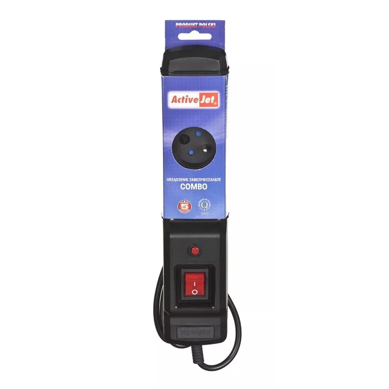 Activejet COMBO-IEC-3G/1.5M ilgintuvas su laidu