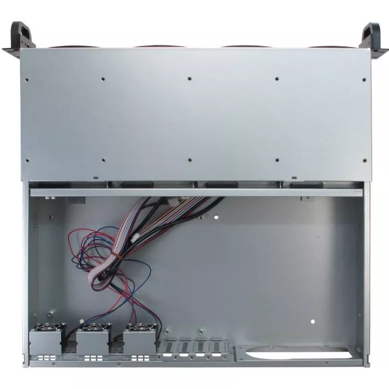 Inter-Tech IPC 2U-2404S – 19 colių stovo 2U korpusas micro ATX