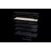 Razer BlackWidow V4 Low-Profile HyperSpeed klaviatūra žaidimams USB RF belaidė Bluetooth QWERTY US International juoda
