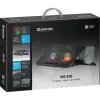 Nešiojamojo kompiuterio aušinimo padėklas DEFENDER NS-510 su 2 ventiliatoriais, 2×USB prievadais ir RGB apšvietimu