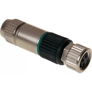 Harting 21 02 151 2305 tiesus M8 3 kontaktų apskritas jungiklis