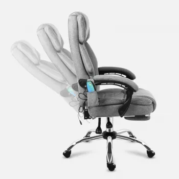 Kėdė sukamasis Boss 6.0 pilka