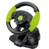 Esperanza EG104 High Octane vairas su pedalų komplektu, PC/PS3/Xbox 360, juodos ir žalios spalvų