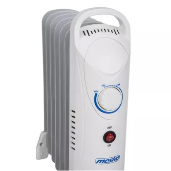 Elektrinis alyvinis šildytuvas Mesko MS7804, 700 W, baltas