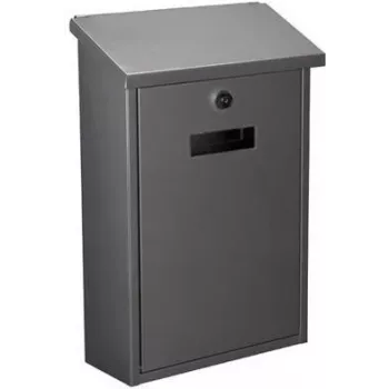 Velleman BG10003 BG10003 Pašto dėžutė Sidabrinis raktinis užraktas