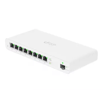 Ubiquiti Networks UISP valdomas L2 Gigabit Ethernet (10/100/1000) maitinimas per Ethernet (PoE) baltas (UISP-S-EU)