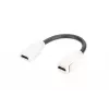 Digitus HDMI 2.0 Keystone modulis su 12 cm kabeliu (Moteris/Moteris)