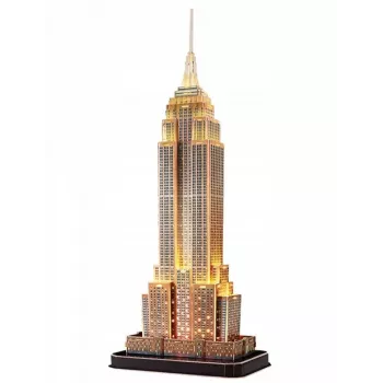 Empire State Building – šviečiantis 3D dėlionė, 37 detalės