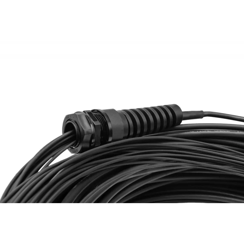 Digitus iš anksto sumontuotas stiklo pluošto universalus breakout kabelis OM4 8 gyslų LC/UPC 75 m