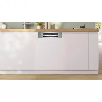 Indaplovė Bosch Serie 2 SPI2HKS42E pusiau įmontuojama siaura 45 cm, 10 stalviečių, 5 programų, E klasė