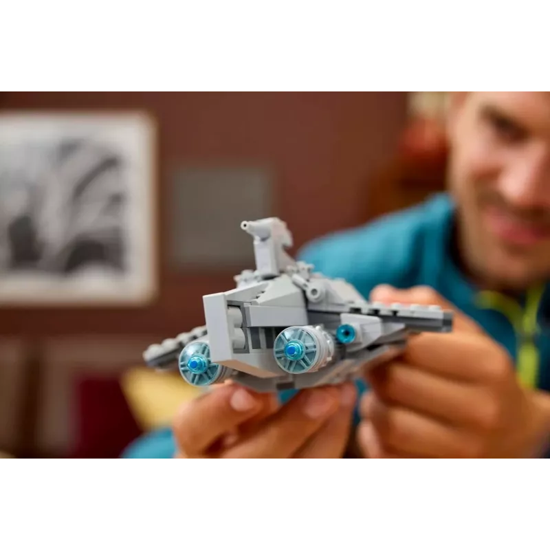 LEGO Star Wars Acclamator klasės puolimo laivas rinkinys 75404 — statybos rinkinys, 450 dalių, demonstracinis modelis 130×150×230 mm
